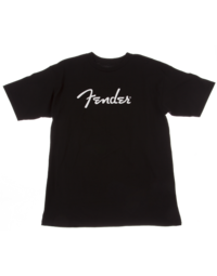 Fender Tee - Fender Spaghetti Logo, Black (M)