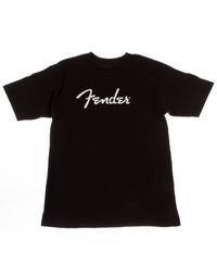 Fender Tee - Fender Spaghetti Logo, Black (L)