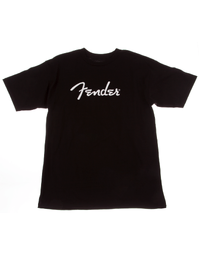 Fender Tee - Fender Spaghetti Logo, Black (L)
