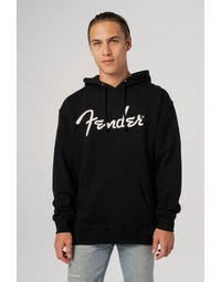 Fender Logo Hoodie Black XL