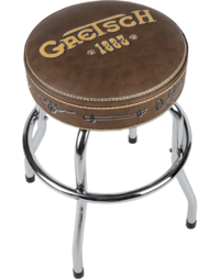 Gretsch Barstool - 24inch "Since 1883", Brown