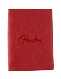 Fender Vegan Leather Music Note Book Dakota Red