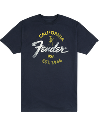 Fender Baja Blue T-Shirt Blue XXL