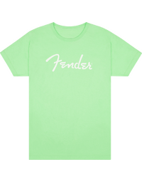 Fender Spaghetti Logo T-Shirt Surf Green L