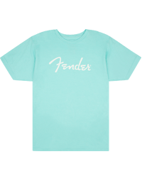 Fender Spaghetti Logo T-Shirt Daphne Blue M