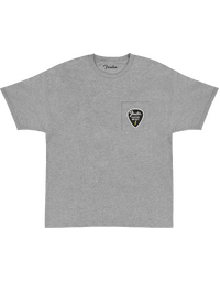 Fender Pick Patch Pocket Tee Athletic Gray XL
