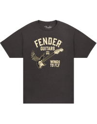 Fender Wings To Fly T-Shirt Vintage Black XL