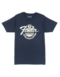 Fender World Wide Tee Vintage Navy M