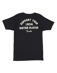 Fender Support Your Local Guitar Player Tee Black S