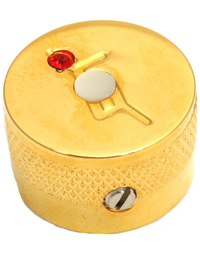 Gretsch American Control Knob Gretsch "G" Arrow Logo w/ Jewel Gold (Set of 4)