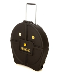 Hardcase HN12CYM24 24" Cymbal Case w/ Handle & Wheels Black