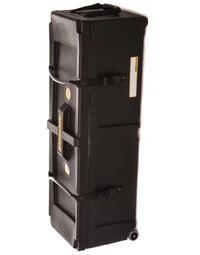 Hardcase Standard Black 40" Hardware Case w/wheels