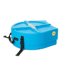 Hardcase HN12S Fully Lined Series 12" x 5" - 7" Snare Case Light Blue