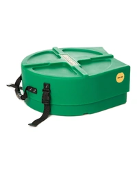 Hardcase HN13S Fully Lined Series 13" x 5" - 7" Snare Case Dark Green