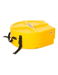 Hardcase HN13S Fully Lined Series 13" x 5" - 7" Snare Case Yellow