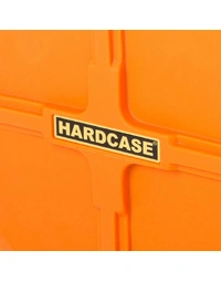 Hardcase HN20B Fully Lined Series 20" x 14" - 20" Bass Drum Case w/ Wheels Orange