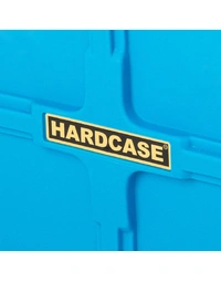 Hardcase HN22B Fully Lined Series 22" x 14" - 20" Bass Drum Case w/ Wheels Light Blue