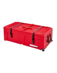 Hardcase HN36W Standard Series 36" Hardware Case w/ Wheels Red