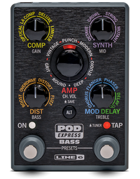 Line 6 Pod Express Bass Portable Bass Multi-Effects Processor