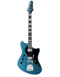 Balaguer Espada Ambient Semi-Hollowbody Gloss Metallic Lake Placid Blue