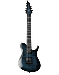 Balaguer Seraph 7 7-String Baritone 27"-Scale Satin Royal Blue Burst