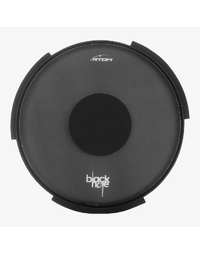 RTOM 22" Tuneable Snap-On Bass Drum Black Hole Practice Pad V2