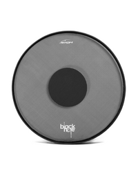 RTOM 24" Tuneable Snap-On Bass Drum Black Hole Practice Pad