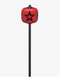 Danmar 778BST R/T 69 Kick Beater Red Wood Ball Black Shaft Black Star