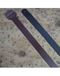 Colonial Leather Guitar Strap Extension Black