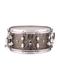 Mapex BPNBR465HCN Black Panther Persuader 14" x 6.5" Hammered Brass Snare Drum