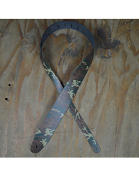 Colonial Leather 2.5" Camo Leather Strap