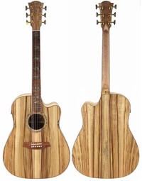 Cole Clark FL3EC FL Dreadnought Acoustic Guitar All Camphor Laurel w/ River She Oak Fretboard