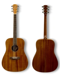 Cole Clark CCSFL1-MMAH Studio Series All Solid African Mahogany Dreadnought Acoustic Guitar