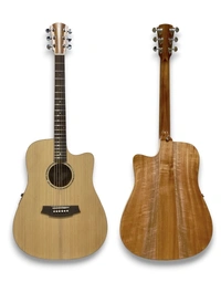 Cole Clark CCSFL1EC-BM Studio Series Solid Bunya / QLD Maple Dreadnought Acoustic Guitar w/ Pickup