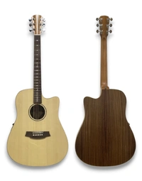 Cole Clark CCSFL1EC-SR Studio Series Solid Spruce / Rosewood Dreadnought Acoustic Guitar w/ Pickup