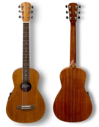 Cole Clark CCSP1E-MMAH Studio Series All Solid Mahogany Parlour Acoustic Guitar w/ Pickup