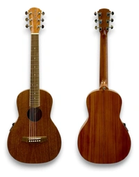 Cole Clark CCSPM1E-MMAH Studio Series All Solid Mahogany Mini Parlour Acoustic Guitar w/ Pickup