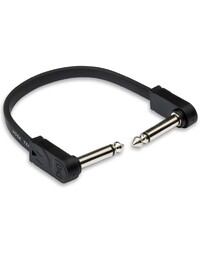 Hosa CFP118 Guitar Flat Patch Cable 18in
