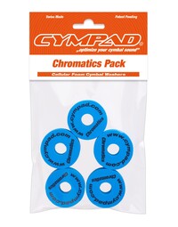 Cympad Chromatic Series Foam Cymbal Washers Blue 5 Pack