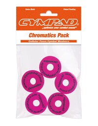 Cympad Chromatic Series Foam Cymbal Washers Crimson 5 Pack