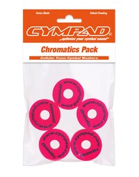 Cympad Chromatic Series Foam Cymbal Washers Red 5 Pack
