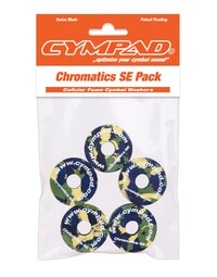 Cympad Chromatic Series SE Foam Cymbal Washers Camouflage 5 Pack
