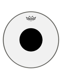 Remo Controlled Sound Clear Blk Dot Head