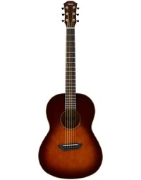 Yamaha CSF3MTBS Compact Folk Acoustic Guitar Tobacco Brown Sunburst