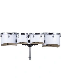 Mapex CT8023 Contender Tenor Drums Marching Multi Toms Pack 8", 10", 12", 13" White