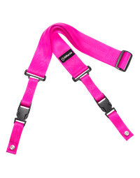 DiMarzio Clip Lock Strap Neon Pink