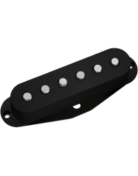 DiMarzio DP409BK Virtual Vintage Heavy Blues 2 Alnico II Stacked Hum-Cancelling Stratocaster Pickup Black