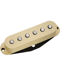 DiMarzio DP409CR Virtual Vintage Heavy Blues 2 Alnico II Stacked Hum-Cancelling Stratocaster Pickup Cream