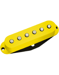 DiMarzio DP409Y Virtual Vintage Heavy Blues 2 Alnico II Stacked Hum-Cancelling Stratocaster Pickup Yellow