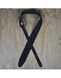 Colonial Leather Double Suede Strap Black